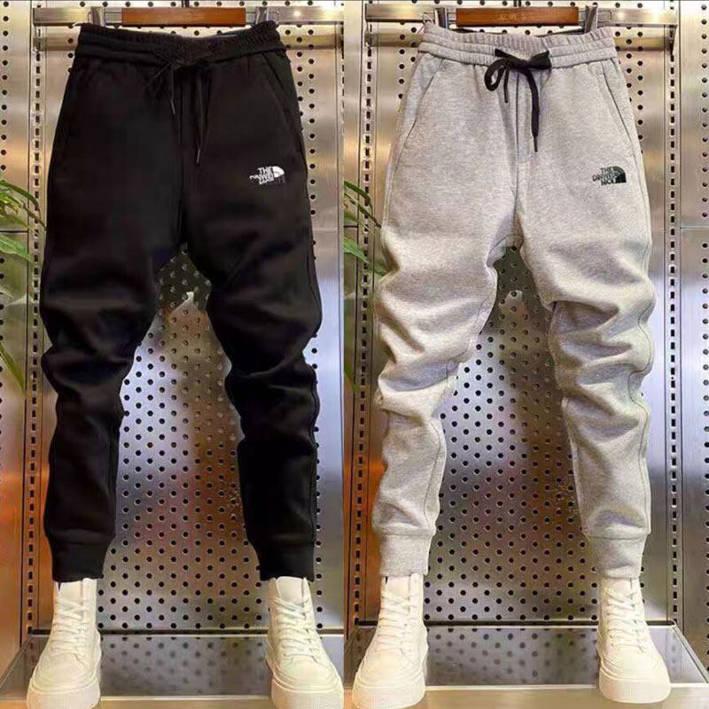 男裤子春季新款男士休闲裤运动裤长裤百搭男裤宽松束脚裤男肥佬裤