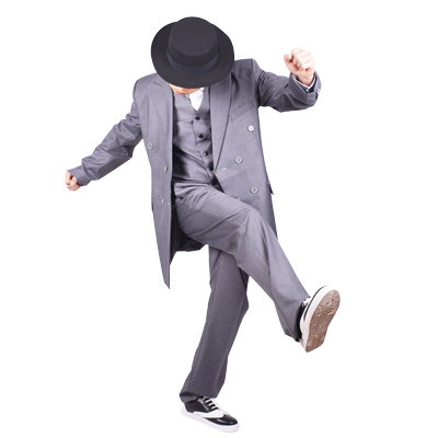 BOOGALOO西服表演加长机械舞