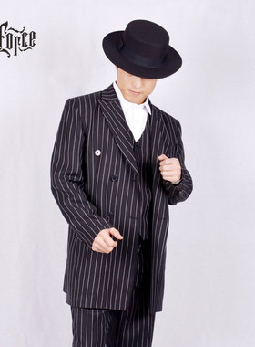 男西装外套Popping机械舞boogaloo 西服Lockin表演加长POPPIN外套