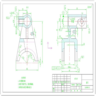 SW三维图转二维图solidworks工程图代画3d扫描实物测绘cad制图