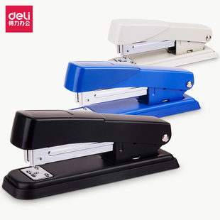钉器 得力0426金属订书机 统一订装 商务订书器 财务办公用品 12号