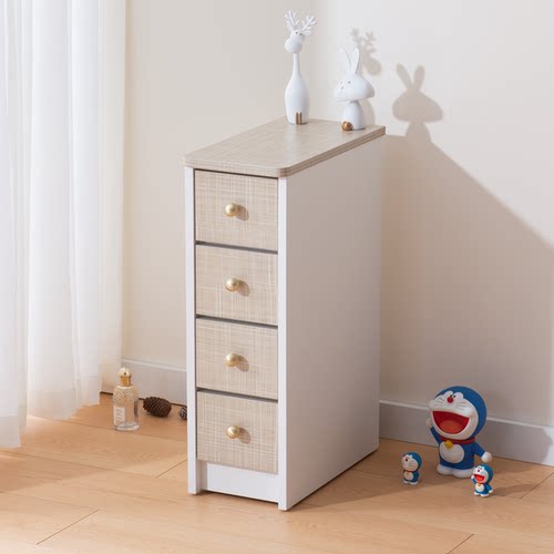 芊艺极窄款板式定制轻奢床头柜