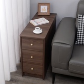 沙发侧边柜边几储物长条柜夹缝小柜子床头柜床尾窄柜定制15