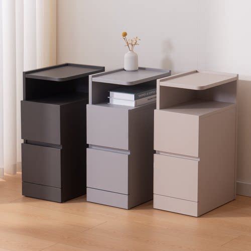 芊艺定制尺寸松木实木简约床头柜