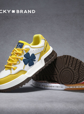 美式高街板鞋男Lucky Brand 高级感百搭休闲运动鞋小众设计潮鞋男