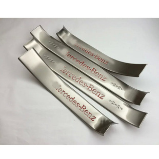 奔驰ML320门槛条奔驰ML320 ML350 奔驰ML400改装不锈钢迎宾踏板