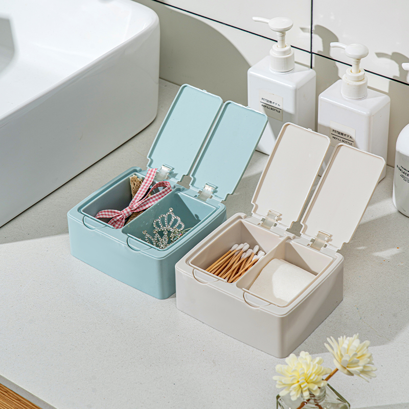 日本进口桌面收纳盒办公室