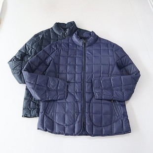 羽绒服外套立领拉链宽松休闲百搭薄棉服X11 长袖 秋冬季 男女同款