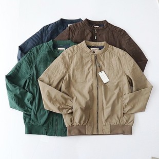 夹克外套拉链宽松休闲青年时尚 男长袖 加绒里衬上衣D10 新品 春秋季