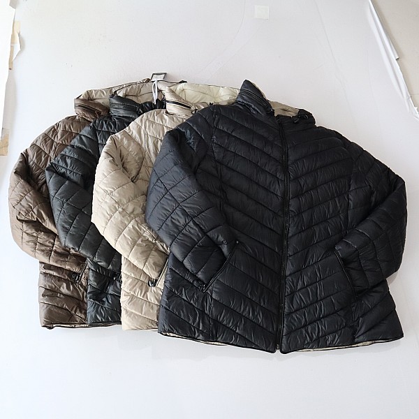 冬季男女长袖棉服外套立领拉链宽松休闲双面穿时尚百搭棉衣X13