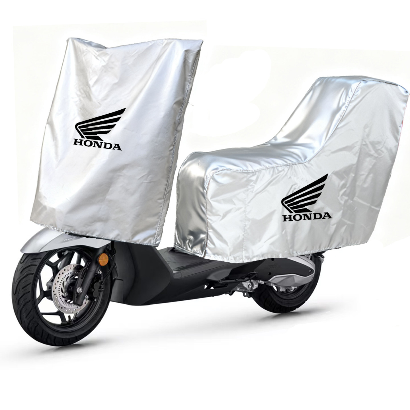 适用本田NWT150摩托车车罩座位罩车头套后座套遮阳防晒雨尘半罩衣