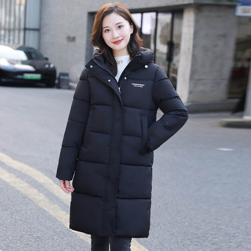 2024新款棉衣女冬季羽绒棉服中长款过膝东大门棉袄加厚韩版外套潮