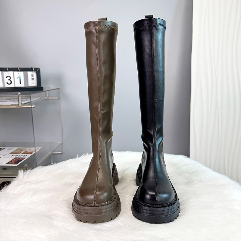 马丁靴女骑士靴不过膝长筒靴