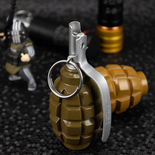 包邮塔科夫暗区周边金属存钱罐握片可弹出F1全尺寸cosplay模型