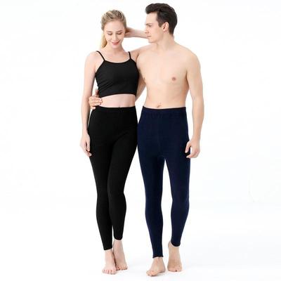 冬加秋厚羊绒男女款弹力高腰羊保底暖毛裤男FJX大码内穿毛线打裤