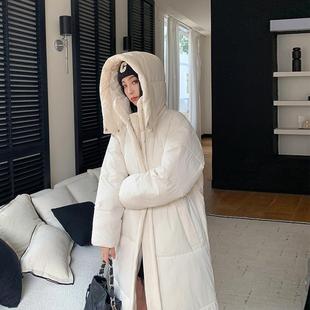 品牌正品新款羽绒棉女长中款松秋冬时尚宽加厚保暖女士服棉衣69-7