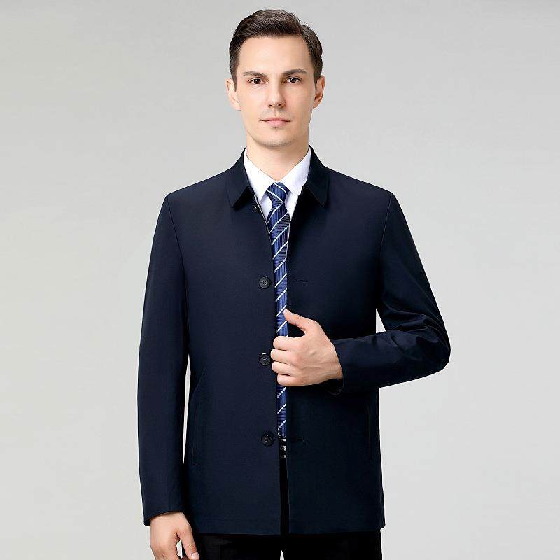 高端桑蚕夹克外套男春商秋年薄款老爸爸01-Q-J务翻领百搭大码外丝,户外/登山/野营/旅行用品,其他户外服装,淘宝优惠券,粉丝福利购,淘宝优惠卷