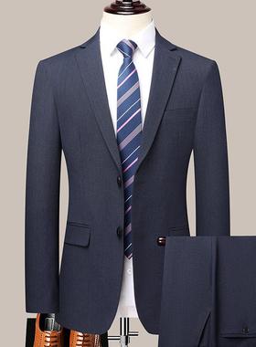 8992品牌羊毛纹套西服务男士韩条版商修身西装新郎郎结婚西服伴套