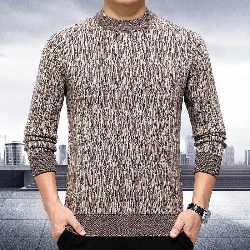 中年男士羊毛加厚套8129-K头爸毛衣打羊衫绒衫半高领爸保暖底衫冬,户外/登山/野营/旅行用品,其他户外服装,淘宝优惠券,粉丝福利购,淘宝优惠卷