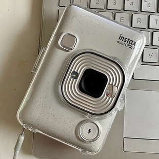 mini水晶壳instax保护壳拍立得相机外壳壳子 Liplay透明硬壳