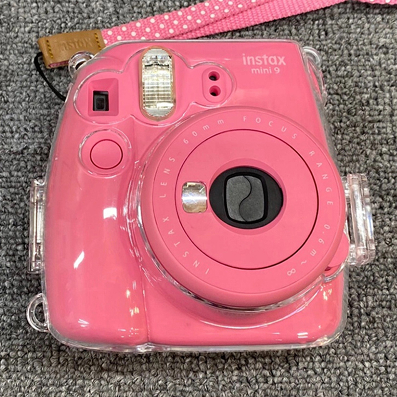 【mini9透明硬壳】拍立得水晶壳instax保护壳相机外壳壳子配件