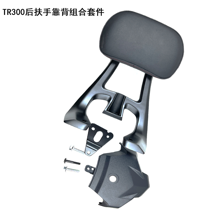 豪爵铃木TR300PLUS后扶手靠背尾