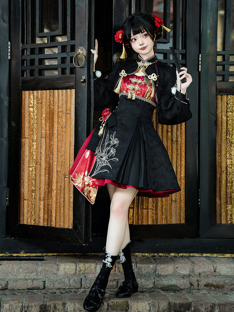 Taobao Deal: Authentic Lolita Kung Fu Style Dress Set – Unbeatable Value! - Product image 3