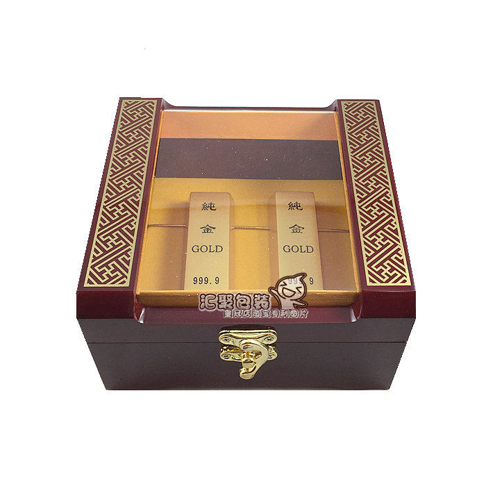 透明亚克力银条藏品现货包装盒