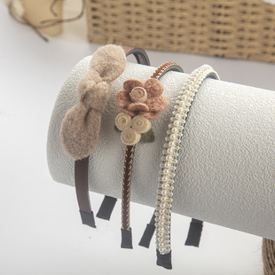 卡通发箍可爱宝宝玩偶百搭 碎发头箍儿童毛绒冬季 新款 小女孩春秋款