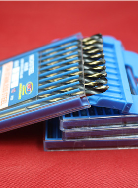 NKT利克铁黑黄钻3.2 4.2 6.8 6 4 10金属小电钻直柄麻花钻头大全