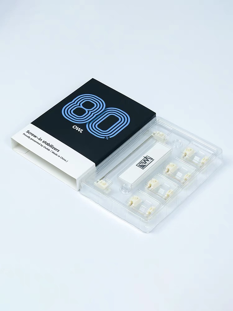 OWLAB卫星轴owv3卫星轴 80%配列，奶白黑紫粉均有 全新现货，包邮