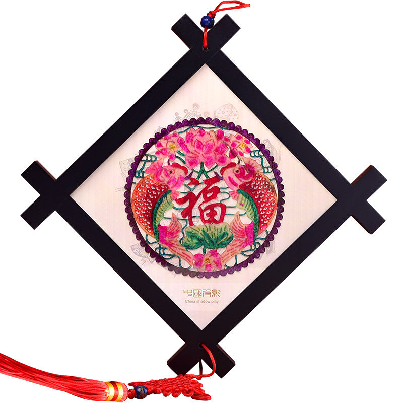 中国结福字挂件吉祥装饰书房小号同心结乔迁非遗中国风流苏挂饰