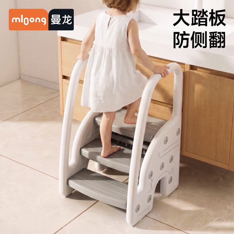 mloong曼龙宝宝洗手台阶凳图片