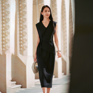 通勤气质职业连衣裙连衣裙 时尚 8F24L3461 专柜新款 歌蒂诗夏季