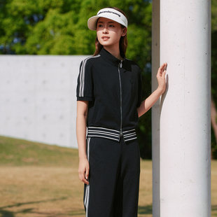 外套 歌蒂诗夏季 立领运动休闲拉链短袖 时尚 8F22W5470 专柜新款