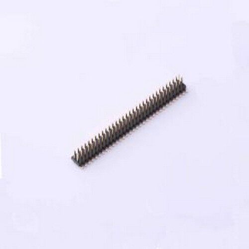 X1321WVS-2x32J-C40D53 排针 2x32P 间距:1.27mm 方针 SMD,P=1.27
