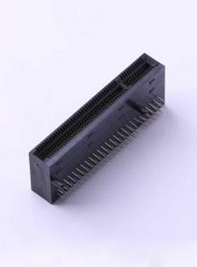 3091-10102T PCI/PCIe连接器 3091-10102T 黑色 弯插,P=1mm
