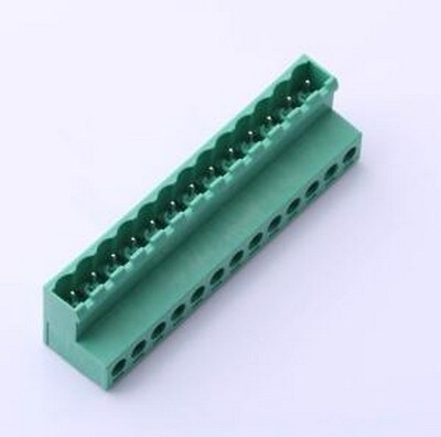 MX2EDGRK-5.08-13P-GN01-Cu-Y-A 插拔式接线端子 1x13P 5.08mm 排