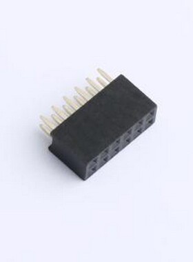 FH2.0-09-06PZS 线对板针座 2x6P 间距:2mm 直插 插件,P=2mm