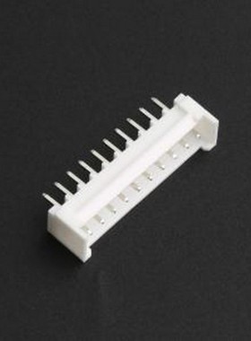 WAFER-XHB254Z-10A 线对板针座 XHB白色直针10P 插件,P=2.54mm
