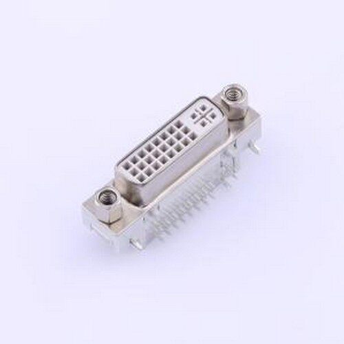 KH-DVI-24+5-AF90 D-Sub/VGA连接器 VGA连接器 DV1 24+5 母座90度