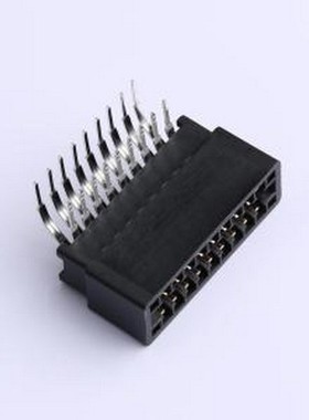ER18BGFBK 金手指连接器 2.54mm P数:18P 弯插,P=2.54mm