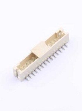 PH-14AB 线对板针座 1x14P 间距:2mm 立贴 系列:PH SMD,P=2mm