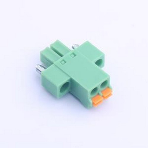 KF2EDGKNM-3.81-2P 插拔式接线端子 3.81mm 螺丝固定 P=3.81mm