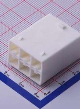 351500600 胶壳(线对板/线对线) 2x3P 7.3mm P=7.3mm