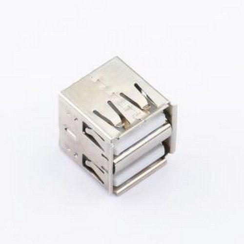 907-371A1015W10202 USB连接器 USB2.0 双层180度 插件