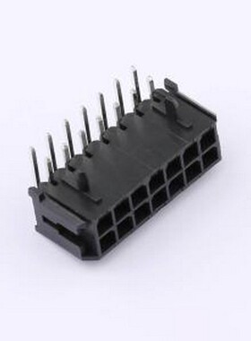 WAFER-MX300WZ-27A 线对板针座 WAFER MX3.0弯针2*7P 弯插,P=3mm