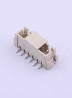 XH-6PLTPZ 线对板针座 XH-6P立贴编带加盖