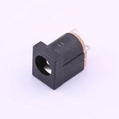 DC-012-2.5A-2.0 DC电源连接器 DC电源插座 内径:2mm 外径:6.3mm