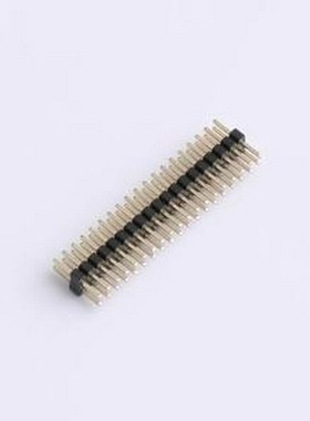 BX-PZ1.0-2-19PZZ 排针 1.0PH H1.0 2x19Pin 180度W2.3PC2.0 PA2.